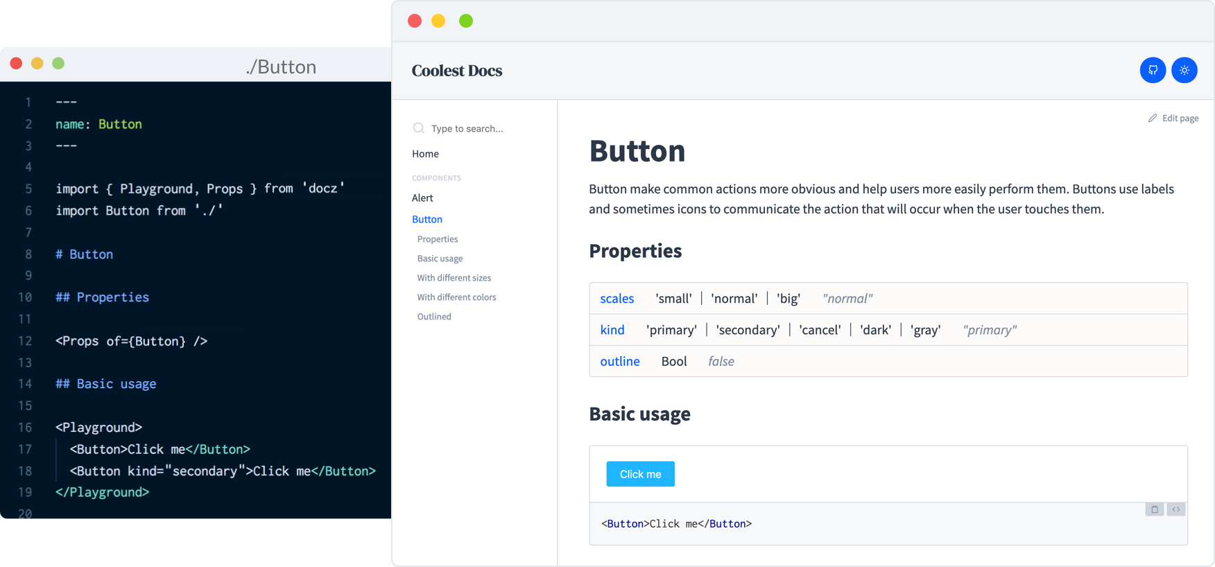 Built-in components
